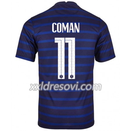 Francuska Kingsley Coman 11 Domaći Nogometni Dres EURO 2020